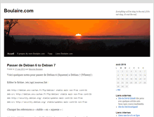 Tablet Screenshot of boulaire.com
